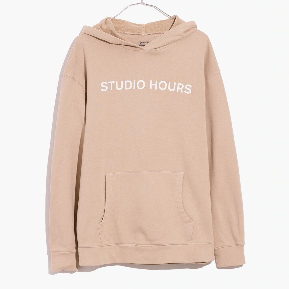 Madewell x BACKDROP Unisex Studio Hours Hoodie
